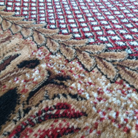 Dywan BCF Alfa 01 - czerwony 200 x 300 cm Dywan BCF Alfa 01 - czerwony 200 x 300 cm