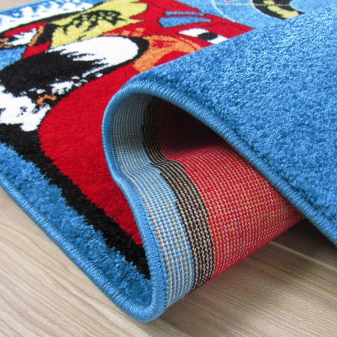 Dywan Mondo 06 AUTA 120 x 170 cm niebieski Dywan Mondo 06 AUTA 120 x 170 cm niebieski