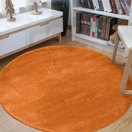 Dywan Portofino koło - pomarańczowy 50 cm