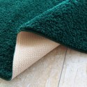 Dywan pluszowy shaggy do pralki Zielony 120 x 170