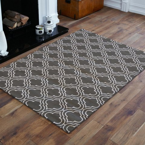 Dywan Soho 01 szaro-biały 160 x 220 cm szary Dywan Soho 01 szaro-biały 160 x 220 cm szary