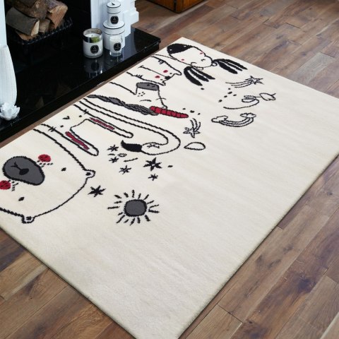 Dywan Soho 09 - jednorożec 200 x 290 cm biały Dywan Soho 09 - jednorożec 200 x 290 cm biały