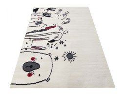 Dywan Dywan Soho 09 - jednorożec 80 x 150 cm biały
