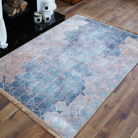 Dywan Antypoślizgowy do Prania 08b Geometria 120 x 180 cm Dywan Antypoślizgowy do Prania 08b Geometria 120 x 180 cm