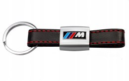 BRELOK BRELOCZEK do kluczy BMW skóra metal