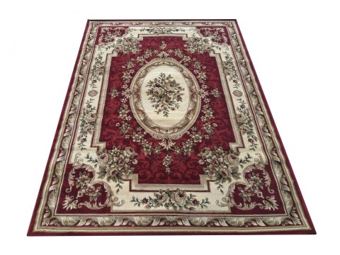 Dywan Ekskluzywny 04 bordowy rozeta 100 x 200 cm Dywan Ekskluzywny 04 bordowy rozeta 100 x 200 cm