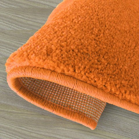 Dywan gęsty Portofino ATEST okrągły pomarańcz 160 Dywan gęsty Portofino ATEST okrągły pomarańcz 160
