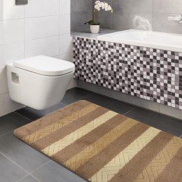 Komplet łazienkowy Montana 02 beżowy Komplet (50 cm x 80 cm i 40 cm x 50 cm) beżowy