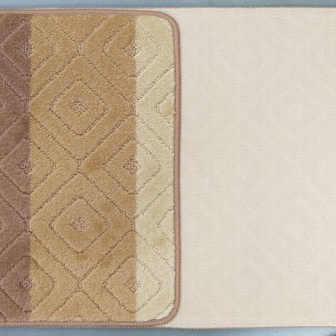Komplet łazienkowy Montana 03N beżowy Komplet (50 cm x 80 cm i 40 cm x 50 cm) beżowy Komplet łazienkowy Montana 03N beżowy Komplet (50 cm x 80 cm i 40 cm x 50 cm) beżowy
