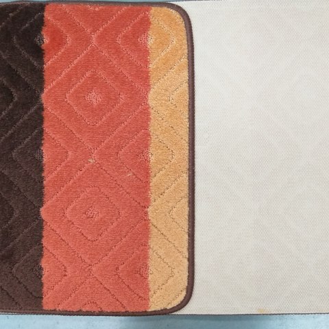 Komplet łazienkowy Montana 03N brązowy Komplet (50 cm x 80 cm i 40 cm x 50 cm) brązowy Komplet łazienkowy Montana 03N brązowy Komplet (50 cm x 80 cm i 40 cm x 50 cm) brązowy
