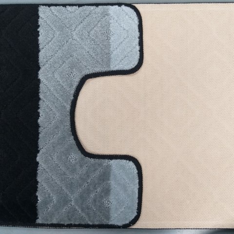 Komplet łazienkowy Montana 03N czarny Komplet (50 cm x 80 cm i 40 cm x 50 cm) czarny Komplet łazienkowy Montana 03N czarny Komplet (50 cm x 80 cm i 40 cm x 50 cm) czarny