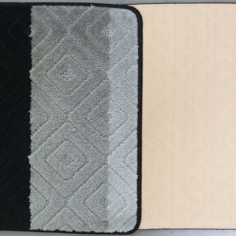 Komplet łazienkowy Montana 03N czarny Komplet (50 cm x 80 cm i 40 cm x 50 cm) czarny Komplet łazienkowy Montana 03N czarny Komplet (50 cm x 80 cm i 40 cm x 50 cm) czarny
