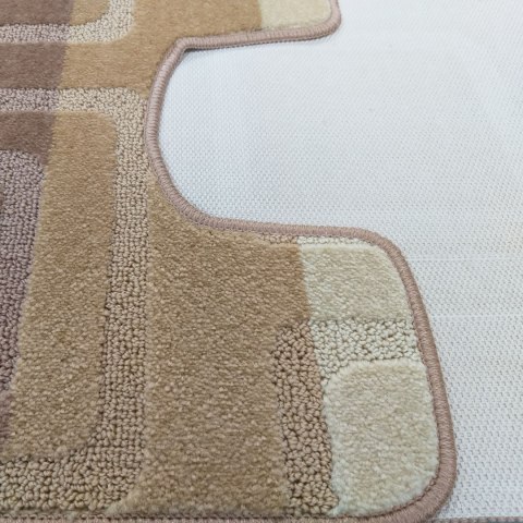 Komplet łazienkowy Montana 04N beżowy Komplet (50 cm x 80 cm i 40 cm x 50 cm) beżowy Komplet łazienkowy Montana 04N beżowy Komplet (50 cm x 80 cm i 40 cm x 50 cm) beżowy