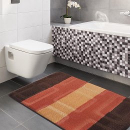 Komplet łazienkowy Montana 04N brązowy Komplet (50 cm x 80 cm i 40 cm x 50 cm) brązowy