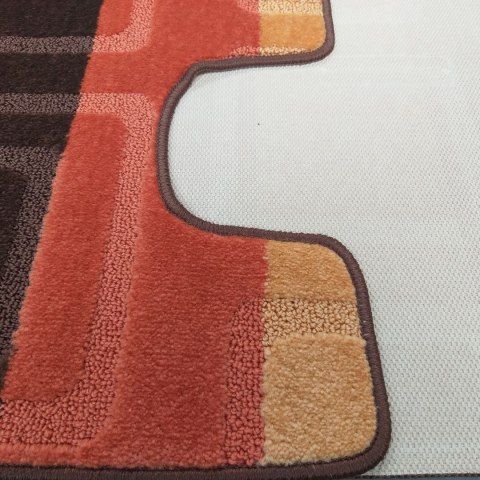 Komplet łazienkowy Montana 04N brązowy Komplet (50 cm x 80 cm i 40 cm x 50 cm) brązowy Komplet łazienkowy Montana 04N brązowy Komplet (50 cm x 80 cm i 40 cm x 50 cm) brązowy