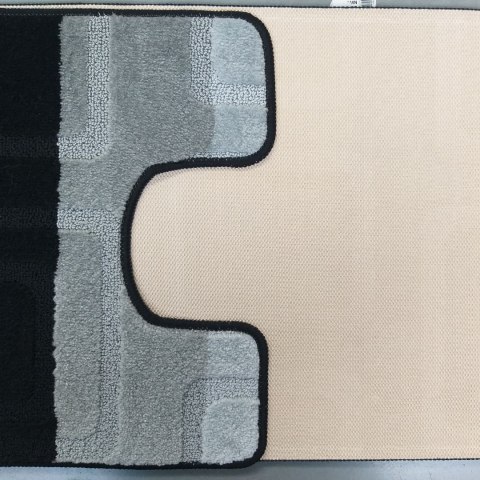 Komplet łazienkowy Montana 04N czarny Komplet (50 cm x 80 cm i 40 cm x 50 cm) czarny Komplet łazienkowy Montana 04N czarny Komplet (50 cm x 80 cm i 40 cm x 50 cm) czarny