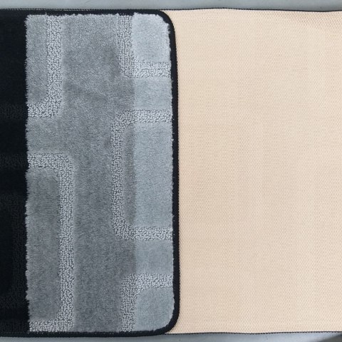 Komplet łazienkowy Montana 04N czarny Komplet (50 cm x 80 cm i 40 cm x 50 cm) czarny Komplet łazienkowy Montana 04N czarny Komplet (50 cm x 80 cm i 40 cm x 50 cm) czarny