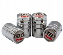 NAKRĘTKI na wentyle KAPTURKI AUDI WH Chrom