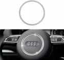 DIAMENTOWA NAKLEJKA NA KIEROWNICĘ LOGO AUDI RAMKA2
