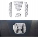 DIAMENTOWA NAKLEJKA NA KIEROWNICĘ LOGO HONDA