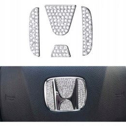 DIAMENTOWA NAKLEJKA NA KIEROWNICĘ LOGO HONDA