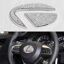 DIAMENTOWA NAKLEJKA NA KIEROWNICĘ LOGO LEXUS BIG