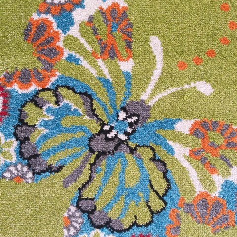 Dywan Mondo 114 Zielony MOTYLKI 160 x 220 cm Dywan Mondo 114 Zielony MOTYLKI 160 x 220 cm
