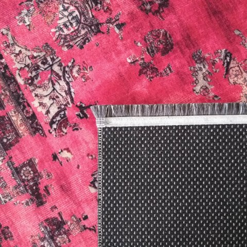 Dywan do prania VINTAGE CZERWONY 120 x 170 cm Dywan do prania VINTAGE CZERWONY 120 x 170 cm