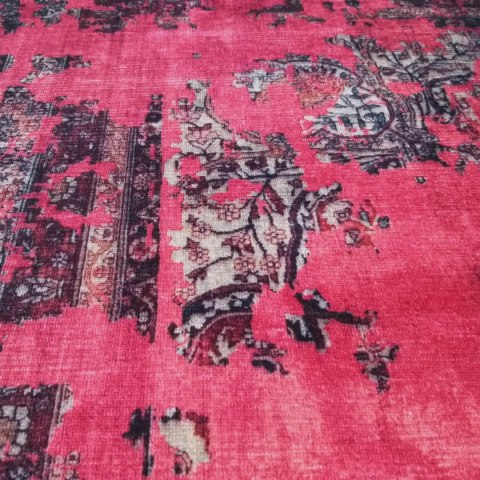 Dywan do prania VINTAGE CZERWONY 120 x 170 cm Dywan do prania VINTAGE CZERWONY 120 x 170 cm