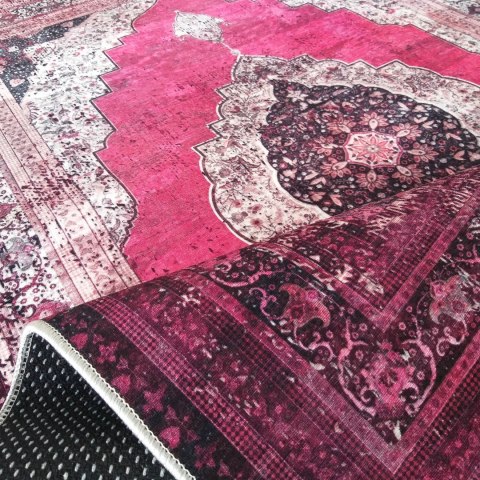 Dywan do prania VINTAGE RÓŻOWY 80 x 150 cm Dywan do prania VINTAGE RÓŻOWY 80 x 150 cm