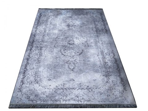 Dywan do prania VINTAGE SZARY 80 x 150 cm Dywan do prania VINTAGE SZARY 80 x 150 cm