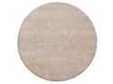 Dywan nowoczesny Koło Shaggy Cosy Balta 01 BO - Beżowy beżowy 133 cm
