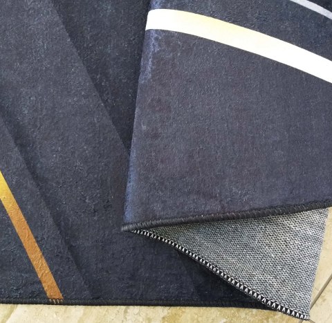 Dywan BLACK and GOLD 09 160 x 220 cm czarny Dywan BLACK and GOLD 09 160 x 220 cm czarny