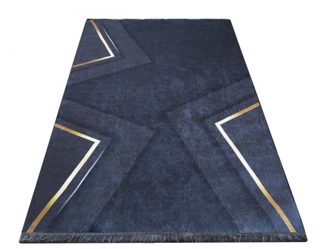 Dywan BLACK and GOLD 09 80 x 150 cm czarny Dywan BLACK and GOLD 09 80 x 150 cm czarny