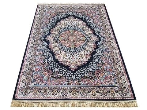 Dywan LUXURY IRANI 3671A CIEMNY GRANAT 200 x 300 cm granatowy