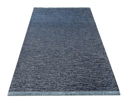 Dywan DIAMOND 02 BLUE 80 x 150 cm niebieski
