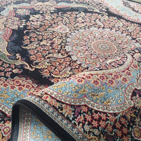 Dywan Ekskluzywny PERS 01 Navy 150 x 230 cm granatowy Dywan Ekskluzywny PERS 01 Navy 150 x 230 cm granatowy