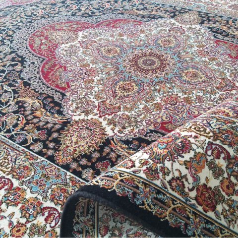 Dywan Ekskluzywny PERS 08 Navy 150 x 230 cm granatowy Dywan Ekskluzywny PERS 08 Navy 150 x 230 cm granatowy