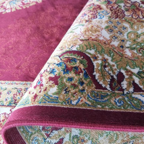 Dywan Ekskluzywny Qum Silk 01 Red 200 x 300 cm czerwony Dywan Ekskluzywny Qum Silk 01 Red 200 x 300 cm czerwony