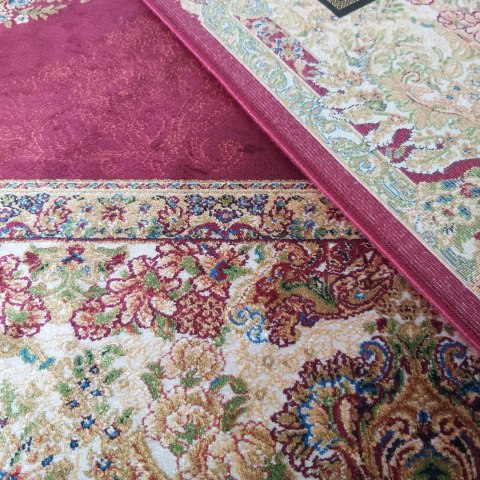 Dywan Ekskluzywny Qum Silk 01 Red 200 x 300 cm czerwony Dywan Ekskluzywny Qum Silk 01 Red 200 x 300 cm czerwony