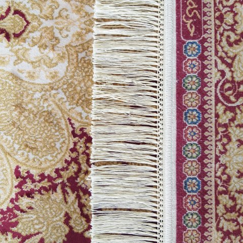 Dywan Ekskluzywny Qum Silk 02 Red 160 x 230 cm czerwony Dywan Ekskluzywny Qum Silk 02 Red 160 x 230 cm czerwony