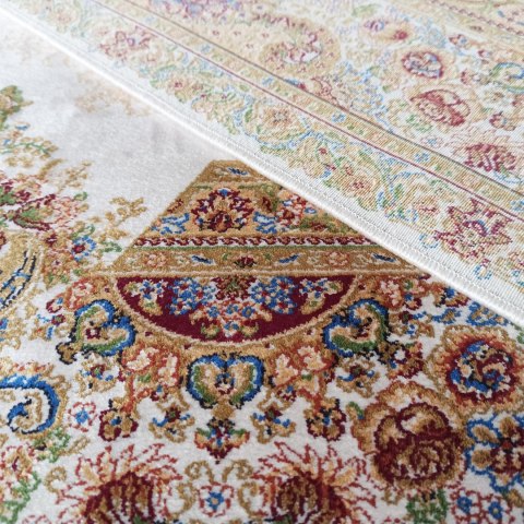 Dywan Ekskluzywny Qum Silk 03 Cream 150 x 230 cm kremowy Dywan Ekskluzywny Qum Silk 03 Cream 150 x 230 cm kremowy