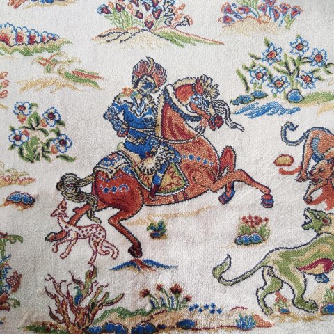 Dywan Ekskluzywny Qum Silk 10 Cream 200 x 300 cm kremowy Dywan Ekskluzywny Qum Silk 10 Cream 200 x 300 cm kremowy