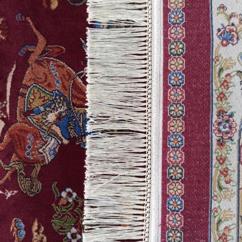 Dywan Ekskluzywny Qum Silk 10 Red 160 x 230 cm czerwony Dywan Ekskluzywny Qum Silk 10 Red 160 x 230 cm czerwony