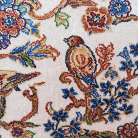 Dywan Ekskluzywny Qum Silk 11 Cream 200 x 300 cm kremowy Dywan Ekskluzywny Qum Silk 11 Cream 200 x 300 cm kremowy