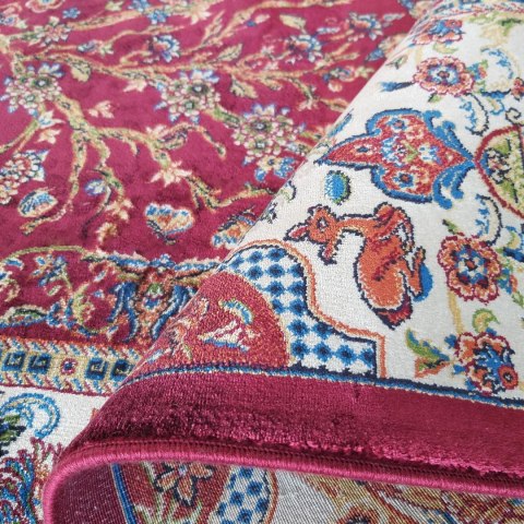 Dywan Ekskluzywny Qum Silk 11 Red 200 x 300 cm czerwony Dywan Ekskluzywny Qum Silk 11 Red 200 x 300 cm czerwony