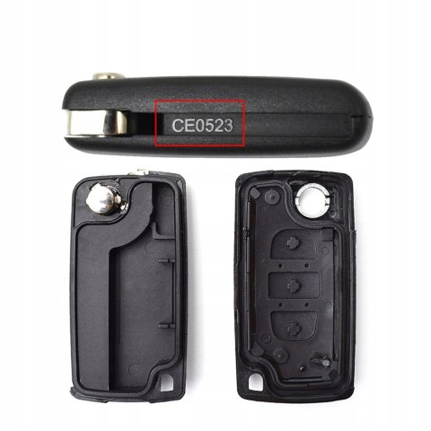 OBUDOWA KLUCZYKA PILOT PEUGEOT 207 307 308 407 607 OBUDOWA KLUCZYKA PILOT PEUGEOT 207 307 308 407 607