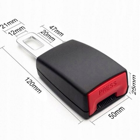 ZAŚLEPKA PASA BEZPIECZEŃSTWA PRZEDŁUŻKA ADAPTER ZAŚLEPKA PASA BEZPIECZEŃSTWA PRZEDŁUŻKA ADAPTER