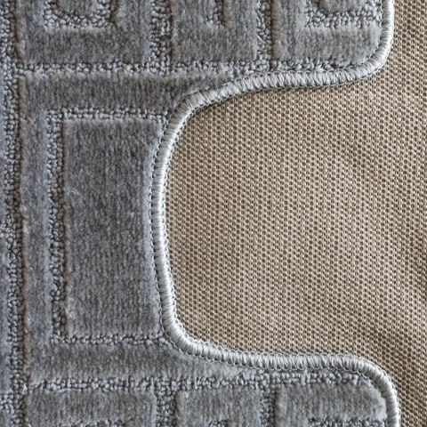 Komplet łazienkowy Montana z wycięciem Ethnic Grey Komplet (50 cm x 80 cm i 40 cm x 50 cm) Komplet łazienkowy Montana z wycięciem Ethnic Grey Komplet (50 cm x 80 cm i 40 cm x 50 cm)