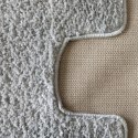 Komplet łazienkowy Montana z wycięciem GREY Komplet (50 cm x 80 cm i 40 cm x 50 cm)